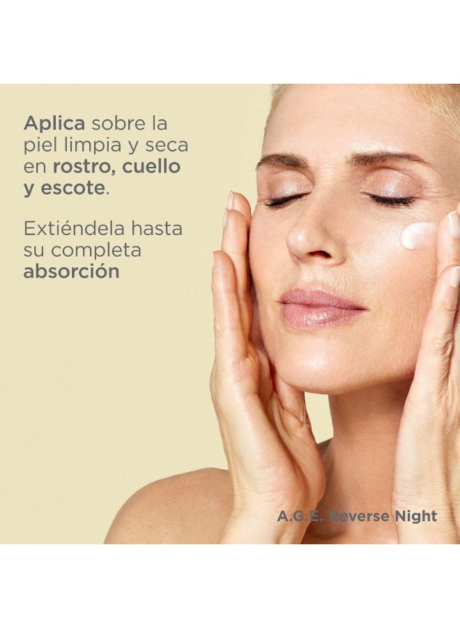 Isdinceutics A.G.E Reverse Night Cream [50Ml] – Night Recovery Cream With Melatonin To Stimulate Antioxidant Defenses And Restore Elasticity - Image 5